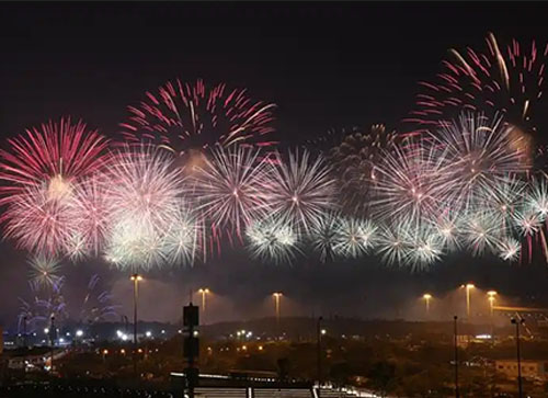 武威焰火晚会